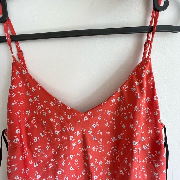 Satin slip midi dress - Picture 4 of 6